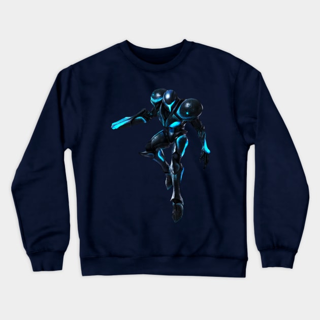 Dark Hybrid Crewneck Sweatshirt by winsarcade